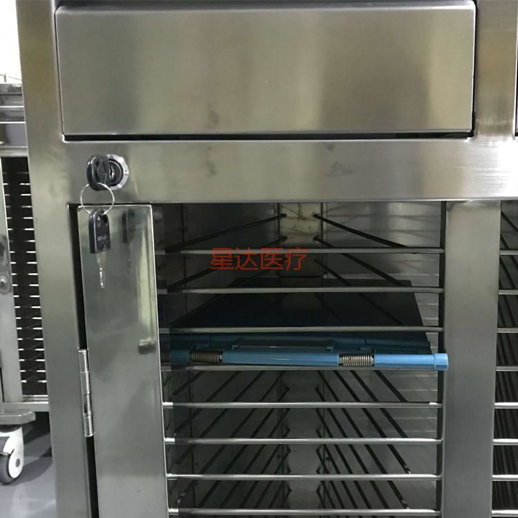304不锈钢50层病历车